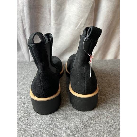 Blondo Womens Mayes Black Suede Ankle Boots Shoes 9 Medium (B,M) BHFO 4255 - Picture 3 of 9